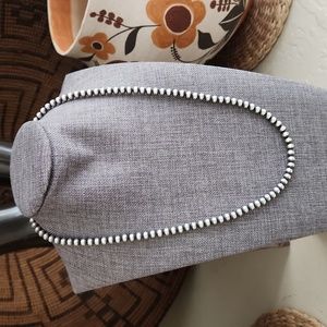 NWOT Native American Navajo Sterling 20" 5mm Navajo Pearl Necklace ♥️🎁